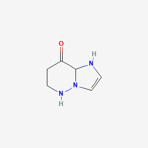 5,6,7,8a-tetrahydro-1H-imidazo[1,2-b]pyridazin-8-one