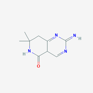 2-imino-7,7-dimethyl-6,8-dihydro-4aH-pyrido[4,3-d]pyrimidin-5-one