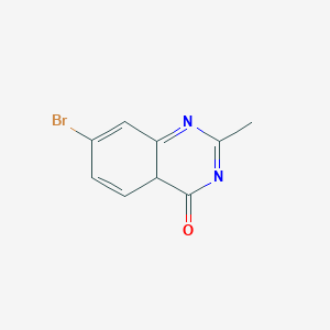 7-bromo-2-methyl-4aH-quinazolin-4-one