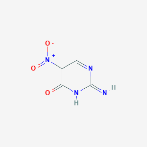 2-imino-5-nitro-5H-pyrimidin-4-one