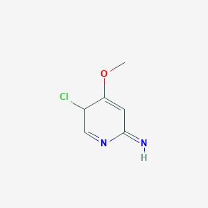 3-chloro-4-methoxy-3H-pyridin-6-imine