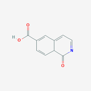 molecular formula C10H7NO3 B12355084 1-Oxo-1,8a-dihydroisoquinoline-6-carboxylic acid 