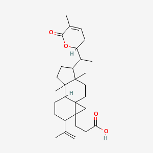 molecular formula C30H44O4 B1235510 五加内酯 E 