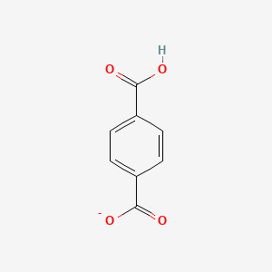 molecular formula C8H5O4- B1235519 4-Carboxybenzoate 