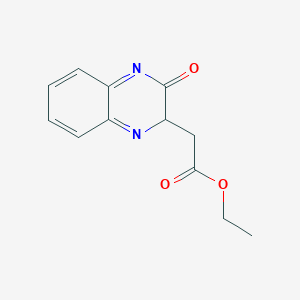 ethyl 2-(3-oxo-2H-quinoxalin-2-yl)acetate