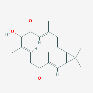 molecular formula C20H28O3 B1235522 Koumbalone B 