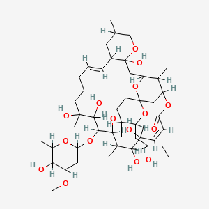 molecular formula C47H80O16 B1235524 Cytovaricin CAS No. 79553-45-0