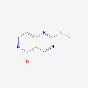 2-methylsulfanyl-4aH-pyrido[4,3-d]pyrimidin-5-one