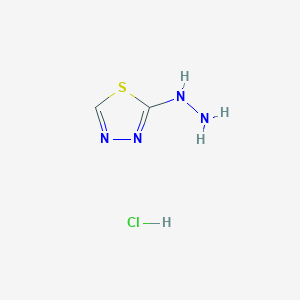 2-Hydrazinyl-1,3,4-thiadiazole hydrochloride