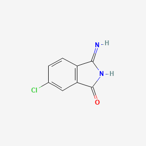 6-chloro-3-imino-2H-isoindol-1-one