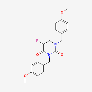 1,3-Bis(4-methoxybenzyl)-5-fluorodihydrouracil