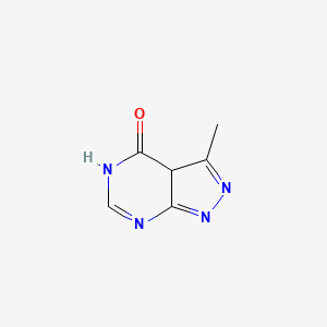 3-Methyl-3a,5-dihydropyrazolo[3,4-d]pyrimidin-4-one