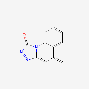 5-Methylidene-[1,2,4]triazolo[4,3-a]quinolin-1-one