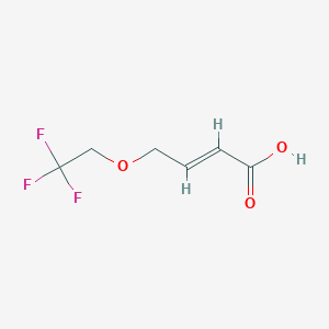 4-(2,2,2-Trifluoroethoxy)but-2-enoic acid