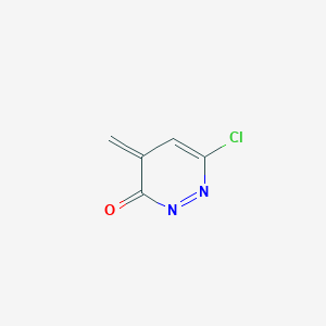 6-Chloro-4-methylidenepyridazin-3-one