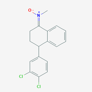 Methanamine, N-[4-(3,4-dichlorophenyl)-3,4-dihydro-1(2H)-naphthalenylidene]-, N-oxide