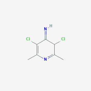 3,5-dichloro-2,6-dimethyl-3H-pyridin-4-imine