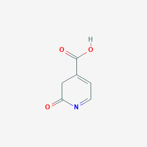 molecular formula C6H5NO3 B12355645 2-Oxo-2,3-dihydropyridine-4-carboxylic acid 