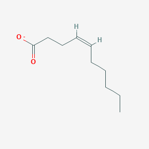 molecular formula C10H17O2- B1235565 cis-Obtusilate 