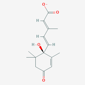 molecular formula C15H19O4- B1235571 (R)-2-trans-abscisate 