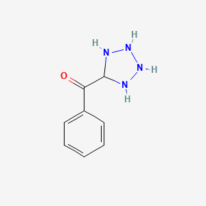 molecular formula C8H10N4O B12355797 Methanone, phenyl-2H-tetrazol-5-yl- 