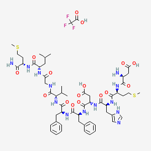 molecular formula C57H80F3N13O16S2 B12355845 Neurokinin B Trifluoroacetate 