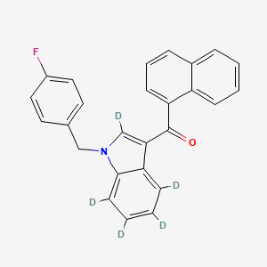 (1-(4-fluorobenzyl)-1H-indol-3-yl-d5)(naphthalen-1-yl)methanone