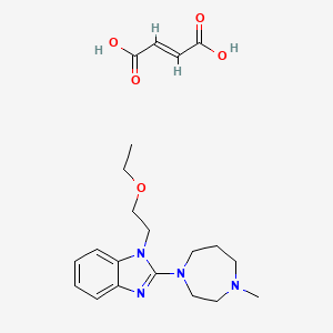 molecular formula C21H30N4O5 B12355889 Emadine CAS No. 690625-90-2