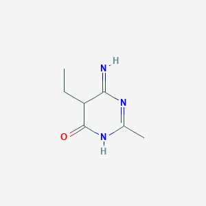 5-ethyl-4-imino-2-methyl-1H-pyrimidin-6-one