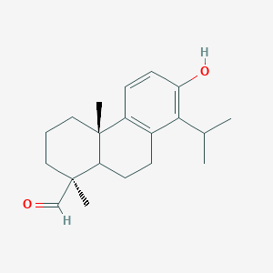 molecular formula C20H28O2 B1235597 Totaralolal 