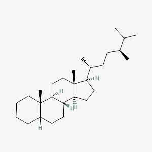 molecular formula C28H50 B1235598 Ergostane 
