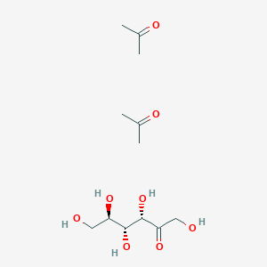 molecular formula C12H24O8 B12356002 Diacetone fructose 