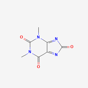 molecular formula C7H6N4O3 B12356029 1,3-Dimethylpurine-2,6,8-trione 