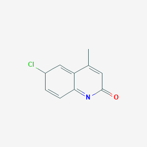 6-chloro-4-methyl-6H-quinolin-2-one