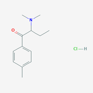 molecular formula C13H20ClNO B12356265 2-(Dimethylamino)-1-(p-tolyl)butan-1-one,monohydrochloride 