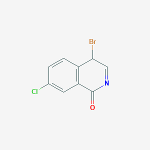 4-bromo-7-chloro-4H-isoquinolin-1-one