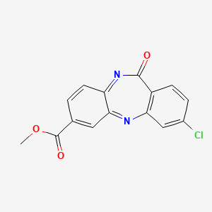 Methyl 9-chloro-6-oxobenzo[b][1,4]benzodiazepine-2-carboxylate