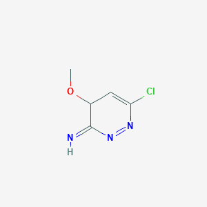 6-chloro-4-methoxy-4H-pyridazin-3-imine