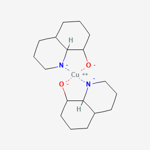 copper;3,4,4a,5,6,7,8,8a-octahydro-2H-quinolin-1-id-8-olate