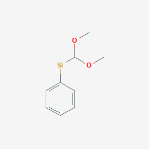 molecular formula C9H12O2Si B12356376 CID 19366080 