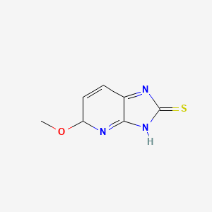 5-Methoxy-3,5-dihydroimidazo[4,5-b]pyridine-2-thione