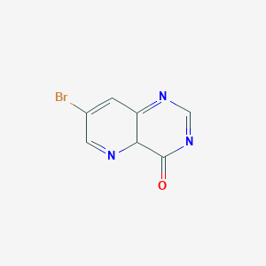 molecular formula C7H4BrN3O B12356462 7-bromo-4aH-pyrido[3,2-d]pyrimidin-4-one 