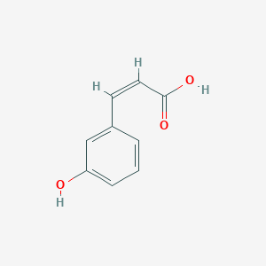 molecular formula C9H8O3 B1235651 cis-3-Coumaric acid CAS No. 25429-38-3