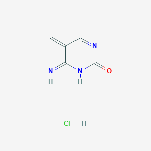 6-Imino-5-methylidenepyrimidin-2-one;hydrochloride