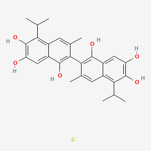 molecular formula C28H30O6S B12356550 CID 137699316 