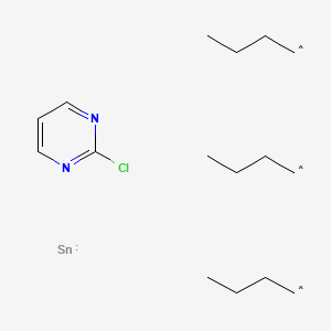 molecular formula C16H30ClN2Sn B12356564 CID 137946893 