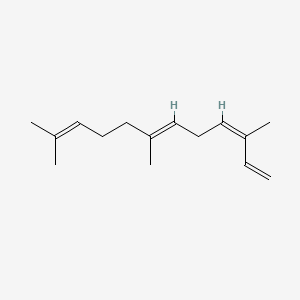 molecular formula C15H24 B1235663 (Z,E)-alpha-Farnesene CAS No. 26560-14-5