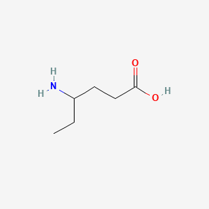 molecular formula C6H13NO2 B12356653 4-Aminohexanoic acid CAS No. 5415-99-6