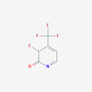 3-fluoro-4-(trifluoromethyl)-3H-pyridin-2-one