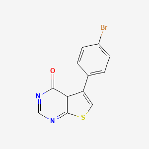 5-(4-bromophenyl)-4aH-thieno[2,3-d]pyrimidin-4-one